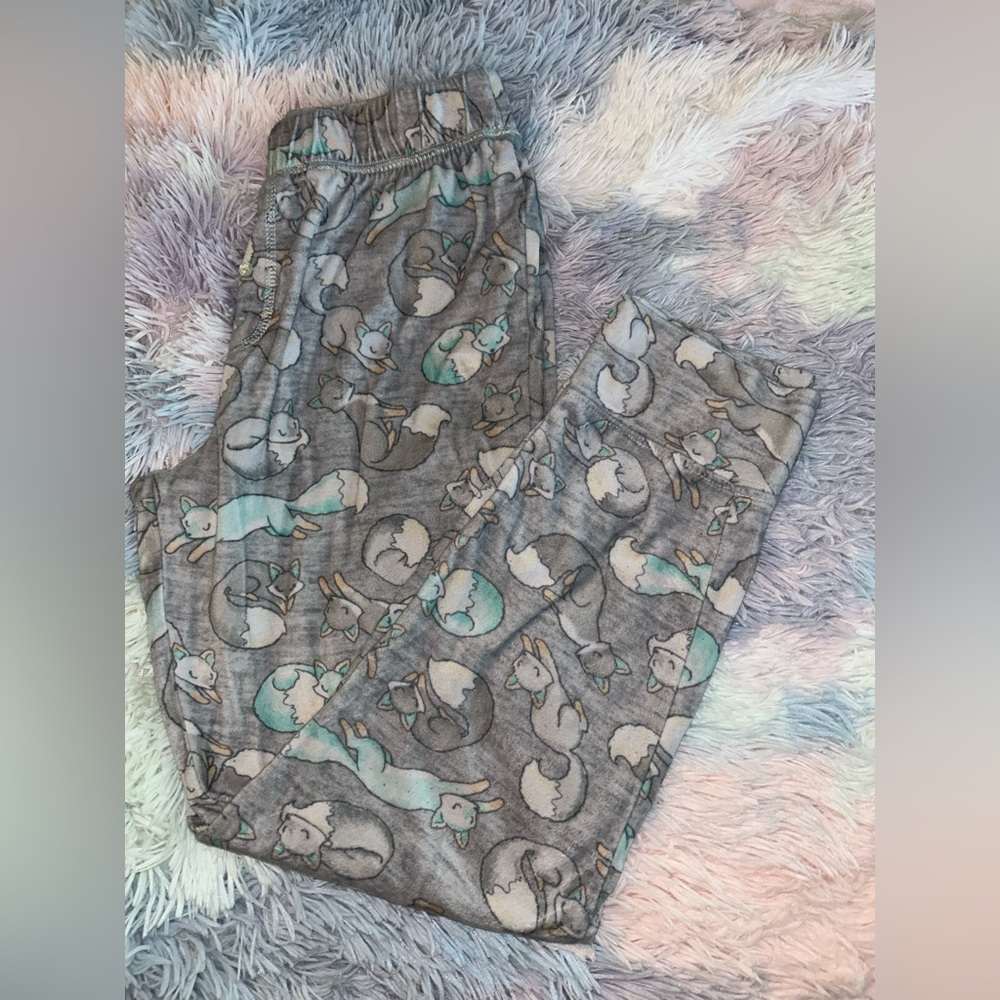 Justice Fox Gray Pj Bottoms